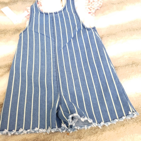 BRAND NEW! Jessica Simpson Romper +Shirt Set - Picture 3 of 5